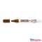 Lakkmarker, decomarker 2-4mm, kerek Ico barna