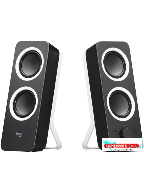 LOGITECH Z200 stereo speakers 2.0 midnight black