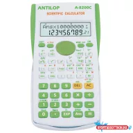   Számológép tudományos 240 funkciós zöld Antilop A-8200C