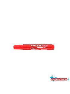   Flipchart marker vízbázisú 1-4mm, vágott Artip 12XXL piros