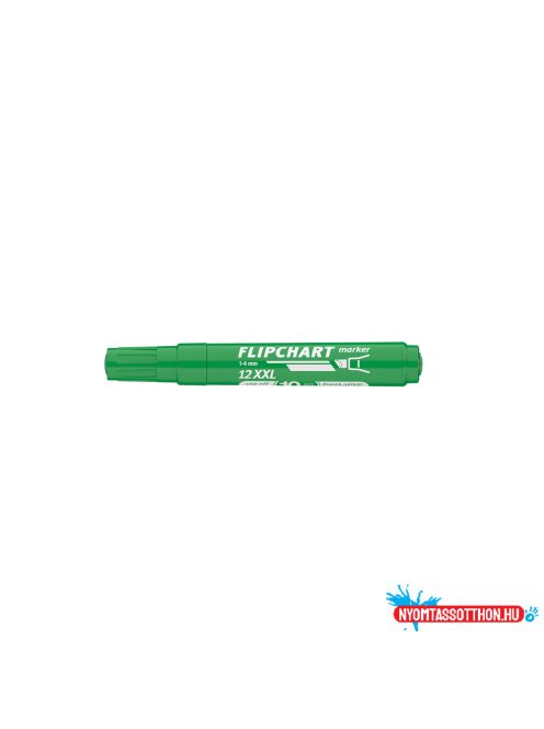 Flipchart marker vízbázisú 1-4mm, vágott Artip 12XXL zöld
