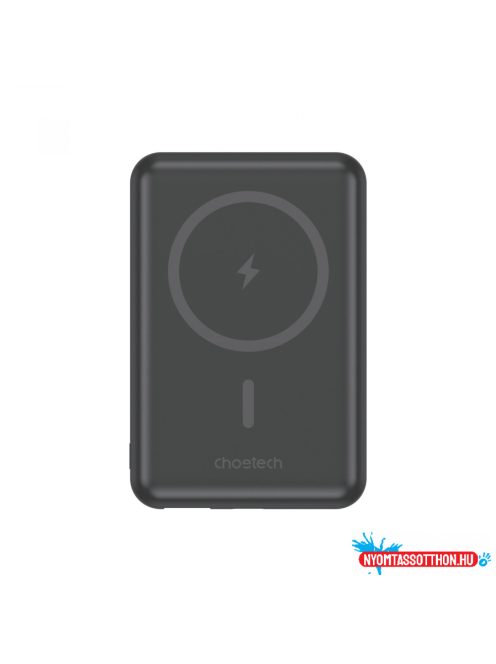 Choetech B662, 5000mah PD20W, fekete, PowerBank