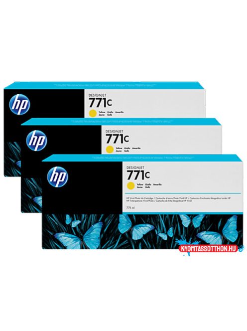 HP B6Y34A Patron Yellow 775ml No.771C (Eredeti)