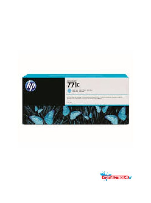 HP B6Y36A Patron Light Cyan 775ml No.771C (Eredeti)