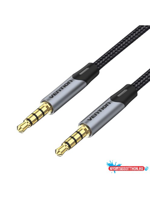Vention 3.5mm jack/M -> 3.5mm jack/M, 1,5m, (TRRS,aux), kábel
