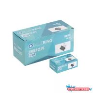 Binderkapocs 19mm, 12 db/doboz, Bluering(R)