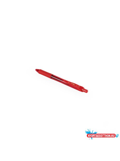 Rollertoll zselés 0,35mm, Pentel EnerGelX BL107-BX, írásszín piros