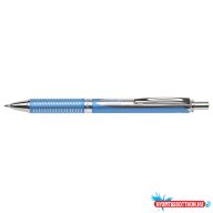   Rollertoll 0,35mm, fém skyblue test, Pentel Energel BL407S-A, írásszín kék