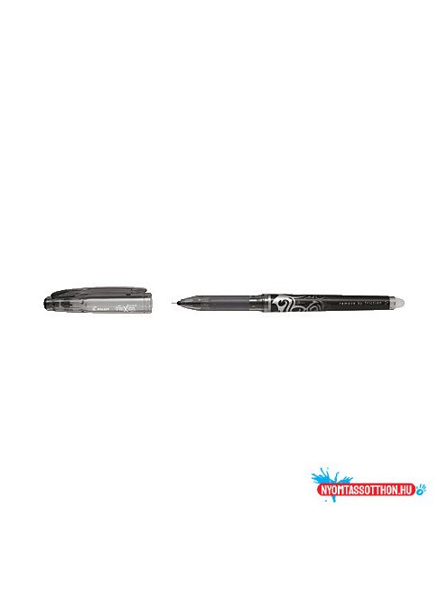 Rollertoll, (0.5) 0,25 mm, tűhegyű, törölhető, kupakos, PILOT "Frixion Point", fekete