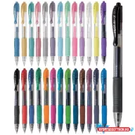   Zselés toll 0,5mm, nyomógombos Pilot G-2, írásszín zöld