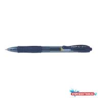   Zselés toll 0,7mm, nyomógombos Pilot G-2, írásszín fekete
