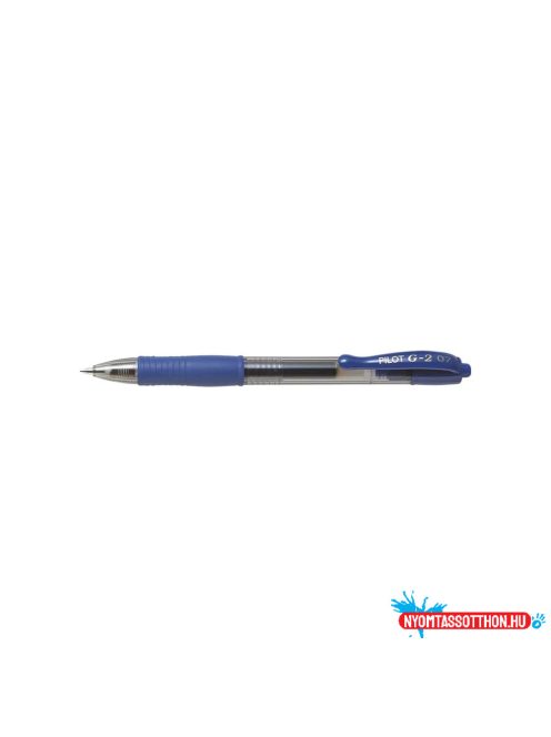 Zseléstoll 0,7mm, nyomógombos Pilot G-2, írásszín kék