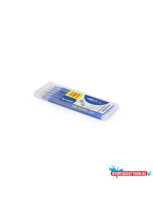 Rollertoll betét 0,7mm, írásvastagság 6 db/csom Pilot Frixion Ball, írásszín kék