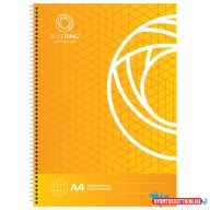 Spirálfüzet A4, 70lap Bluering®  franciakockás