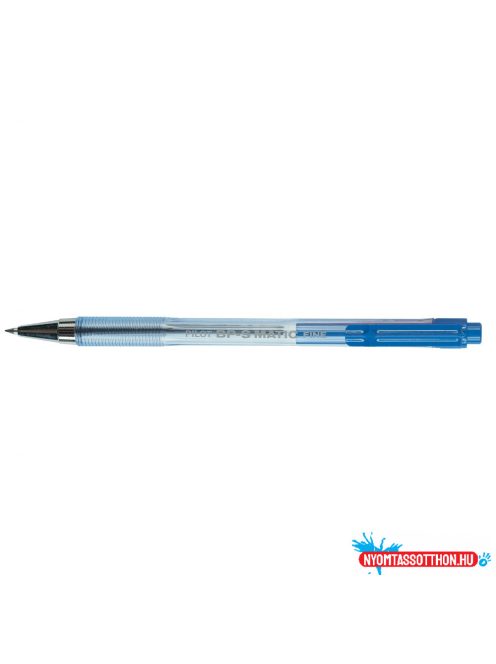 Golyóstoll 0,7mm, nyomógombos Pilot BPS Matic Fine, írásszín kék
