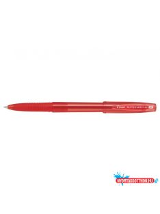   Golyóstoll 0,7 kupakos F Super Grip G Pilot, írásszín piros