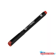 Rostirón, tűfilc alkoholos 1mm, OHP Bluering® M piros