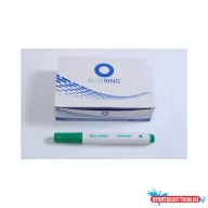   Flipchart marker rostirón vizes kerek végû 3mm, Bluering(R) zöld