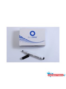   Flipchart marker rostirón vizes vágott végû 1-4mm, Bluering(R) fekete