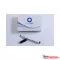 Flipchart marker rostirón vizes vágott végû 1-4mm, Bluering(R) fekete