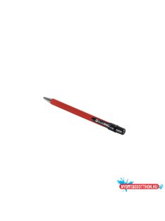   Golyóstoll gumírozott piros test, Bluering(R) X6, írásszín piros