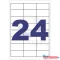 Etikett címke, 64,3x34mm, 100 lap, 24 címke/lap Bluering®