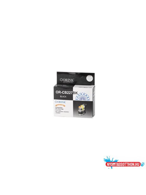 Brother LC227XL tintapatron black ORINK (utángyártott)