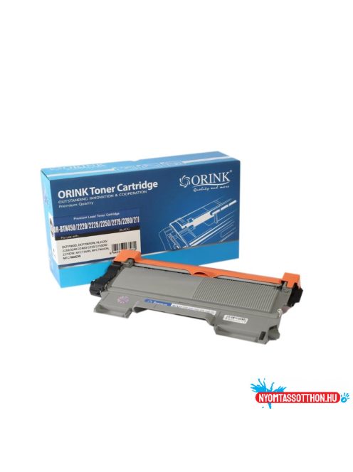 Brother TN450/TN2220/TN2280 toner ORINK (utángyártott)