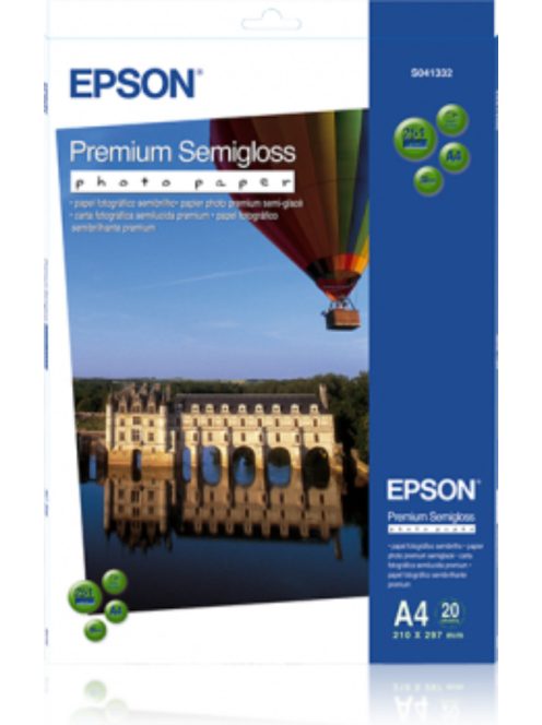 Epson A/4 Félfényes Fotópapír 20Lap 251g (Eredeti)