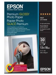Epson 13x18 Premium Glossy Photo Paper 30pcs 255g (Original)