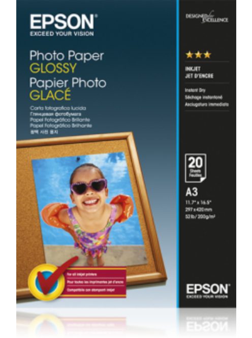 Epson A / 3 Glossy Photo Paper 20 sheets 200g (Original)