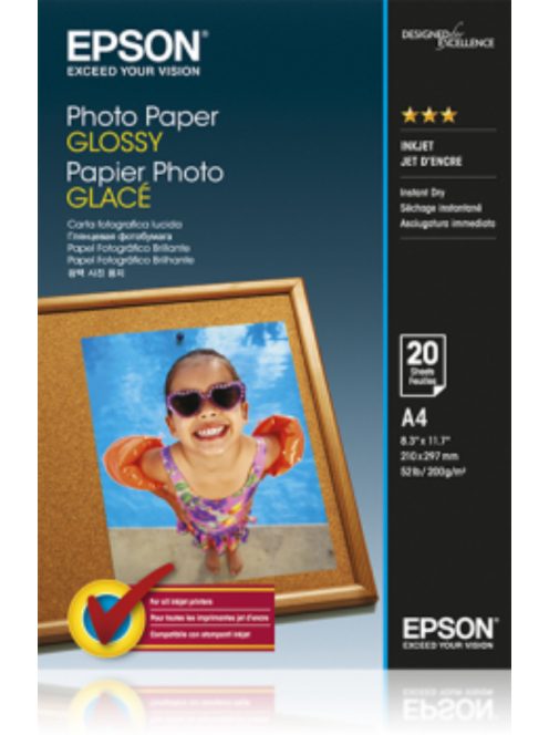 Epson A / 4 Glossy Photo Paper 20 sheets 200g (Original)