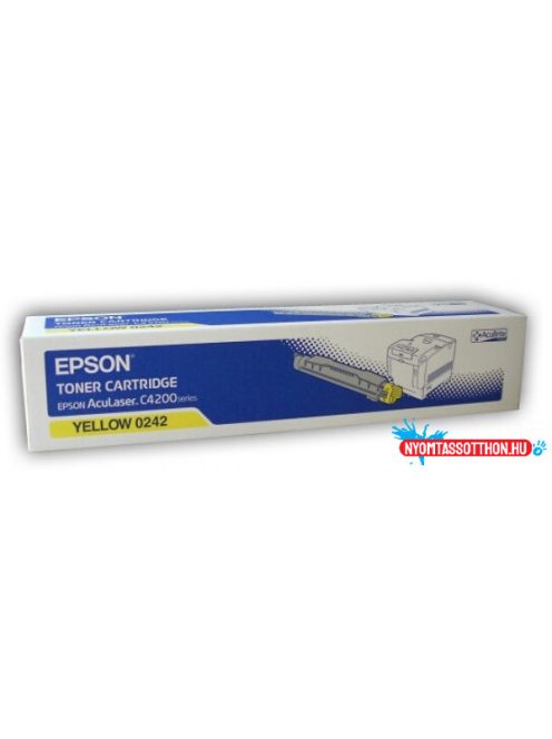 Epson C4200 Yellow toner 8.500 oldal (Eredeti)