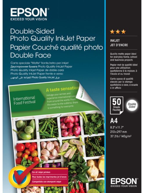 Epson A / 4 Duplex Photo Paper 50 sheets 120g