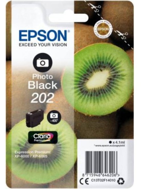 Epson T02F1 Patron Photo Black 4,1ml (Original)
