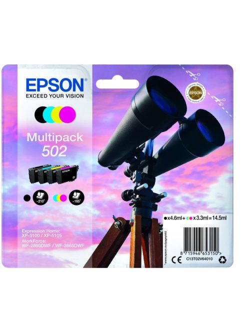 Epson T02V6 502 Patron Multipack (Eredeti)