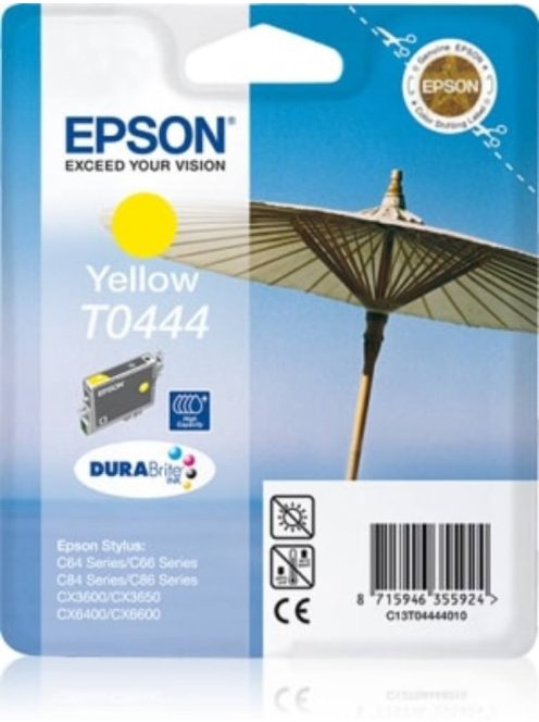 Epson T0444 cartridge Yellow 13ml (Original)