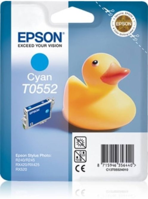 Epson T0552 Patron Cyan 8ml (Eredeti)