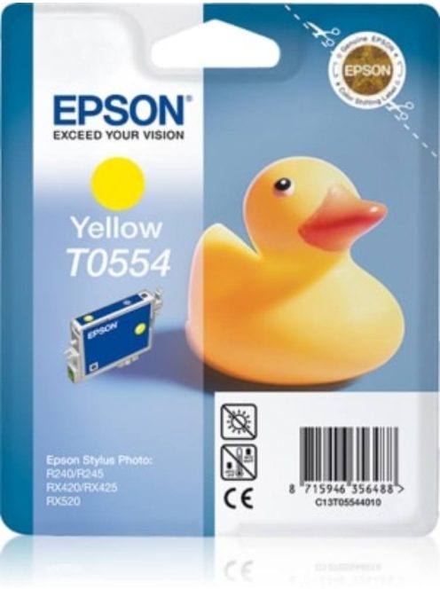 Epson T0554 Patron Yellow 8ml (Eredeti)