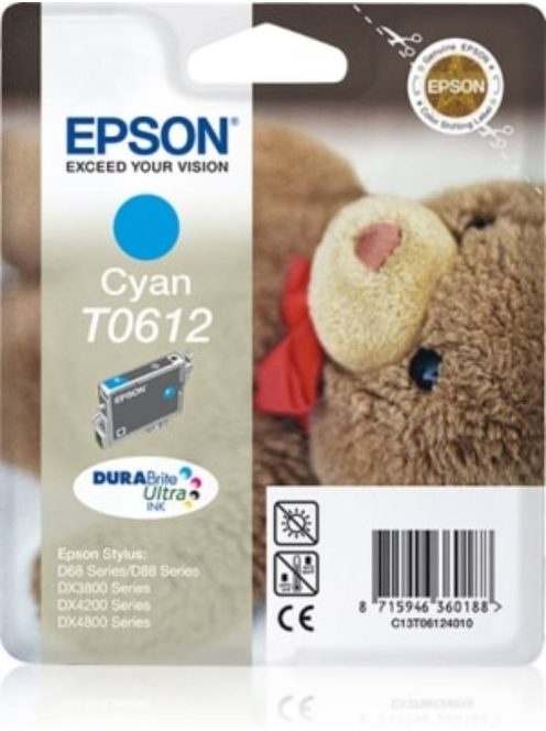 Epson T0612 Patron Cyan 8ml (Eredeti)