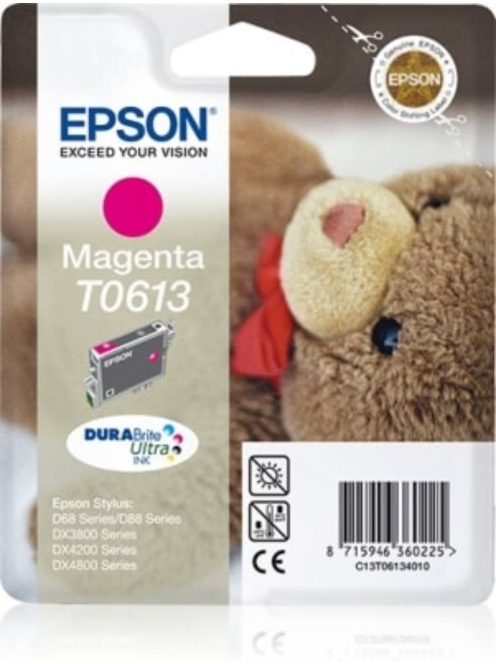 Epson T0613 cartridge Magenta 8ml (Original)