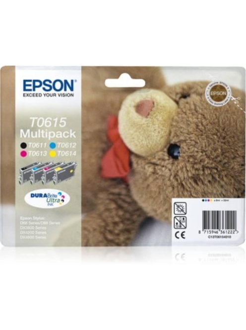 Epson T0615 Patron Multipack 8ml (Original)