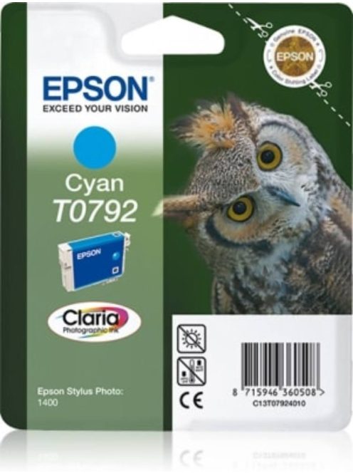 Epson T0792 cartridge Cyan 11ml (Original)