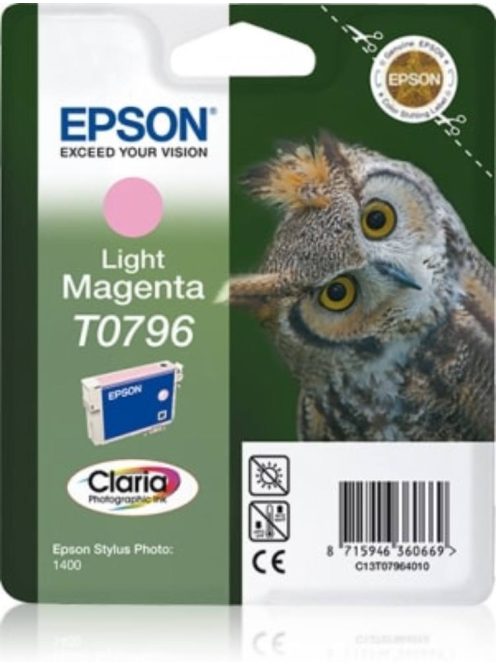 Epson T0796 cartridge Light Magenta 11ml (Original)