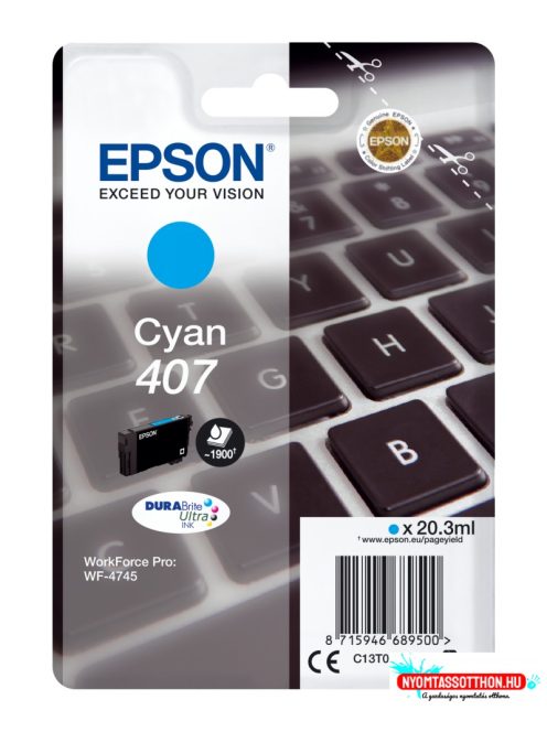 Epson T07U2 Patron Cyan 20,3ml /o/