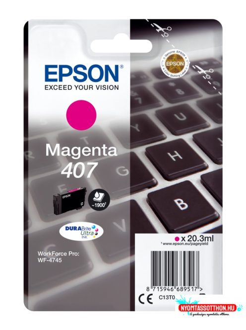 Epson T07U3 Patron Magenta 20,3ml /o/