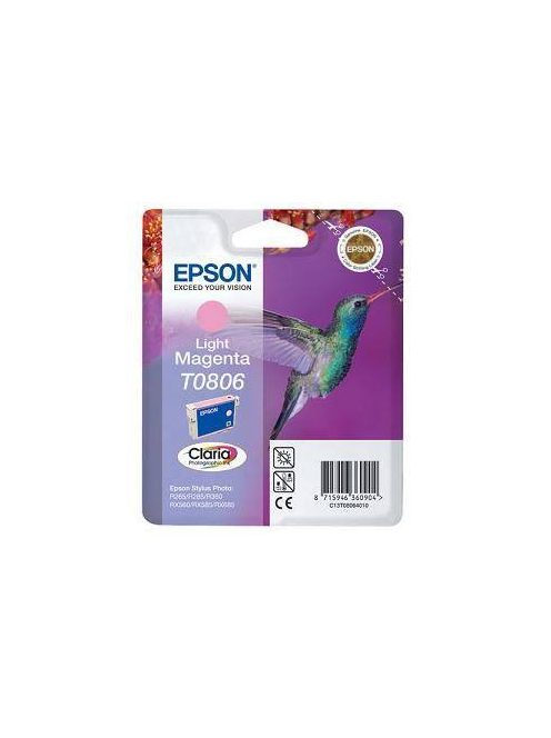 Epson T0806 cartridge Light Magenta 7.4ml (Original)