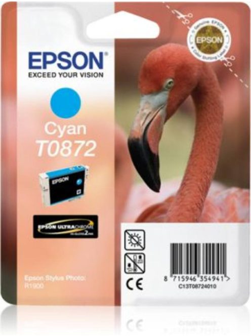 Epson T0872 Cartridge Cyan 11.4ml (Original)
