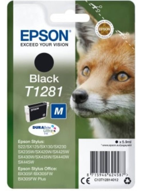 Epson T1281 cartridge Black 5.9ml (Original)