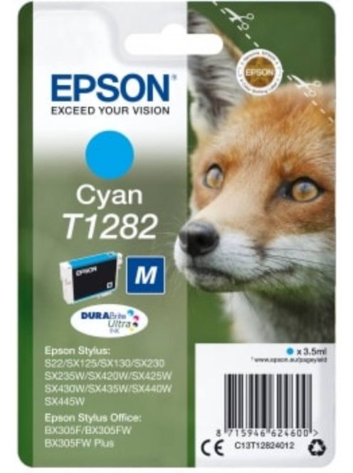 Epson T1282 cartridge Cyan 3.5ml (Original)